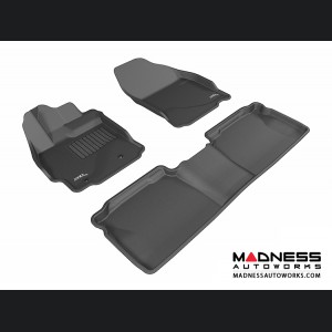 Scion TC Floor Mats (Set of 3) - Black by 3D MAXpider